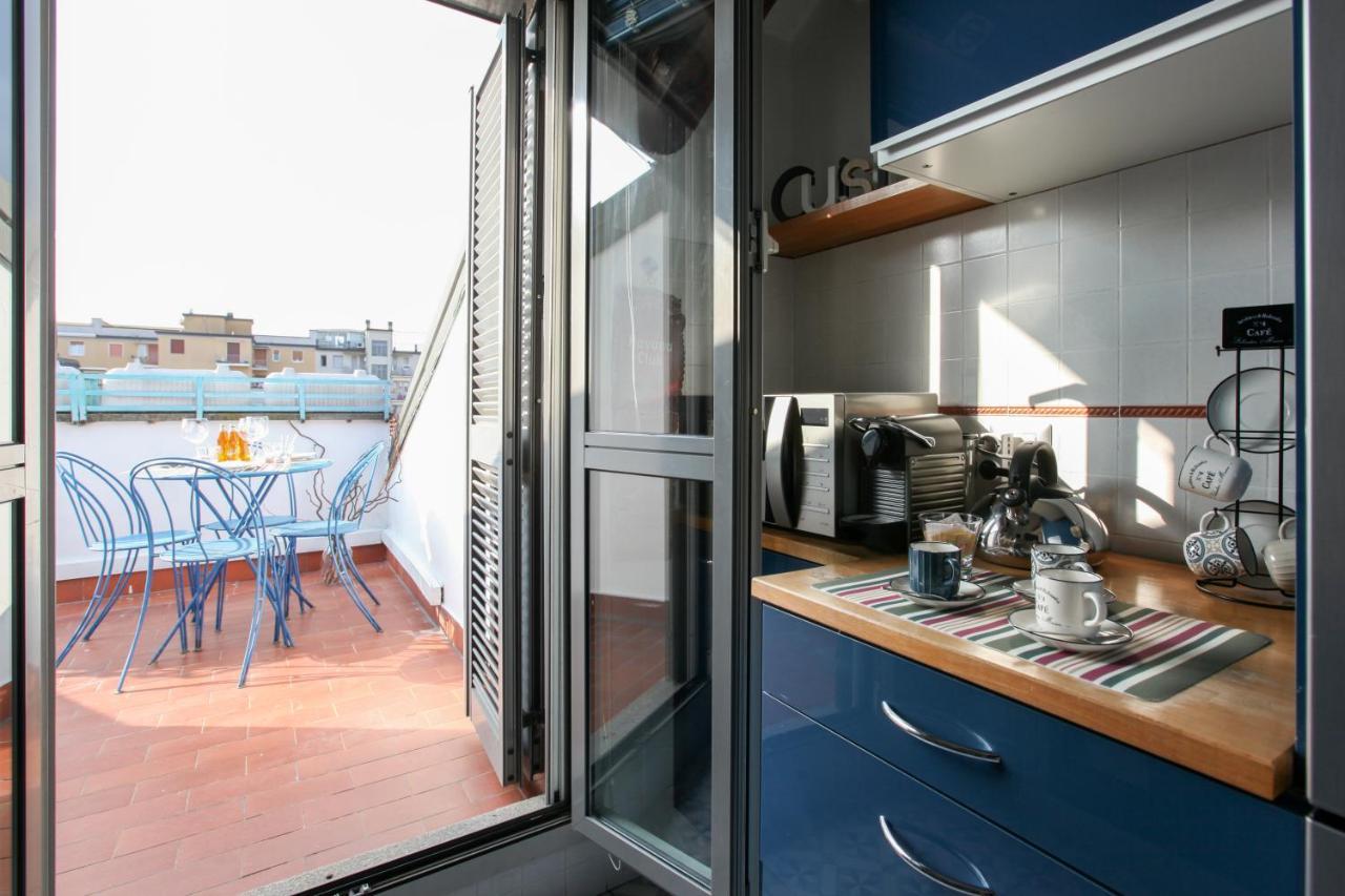 The Cosy Terrace Of Milano- Via Sardegna Apartamento Exterior foto
